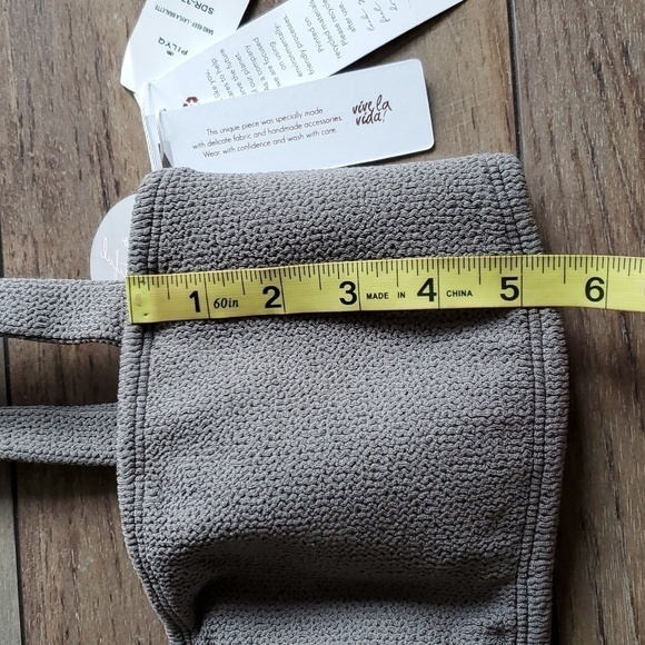 NWT Pilyq Sand Reef Layla Bramlette Top Bra sz M - Picture 3 of 8